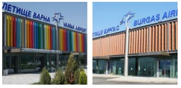 Летищата във Варна и Бургас са първите в България които